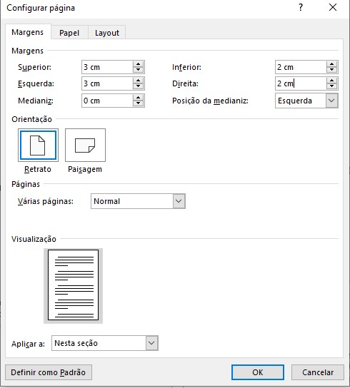 Formatação de Fonte no Word 